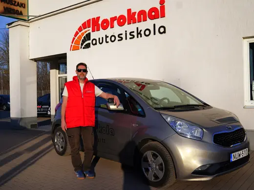Kia Venga oktatójármű