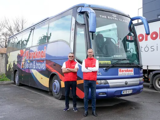 Setra autóbusz a D kategóriás képzéshez
