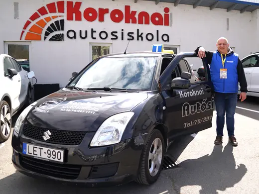 Suzuki Swift oktatójármű