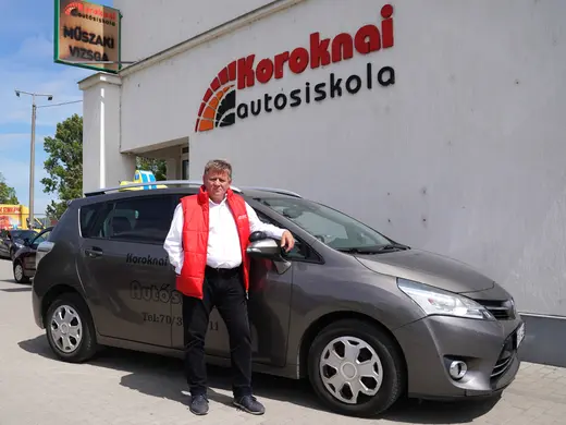Toyota Verso oktatójármű
